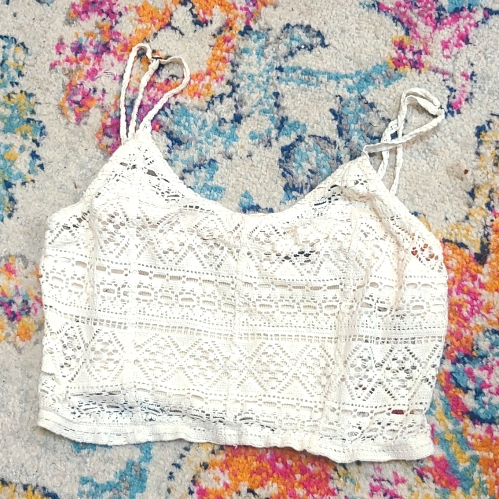 VIN BILLABONG CROCHET BRALETTE SIZE M